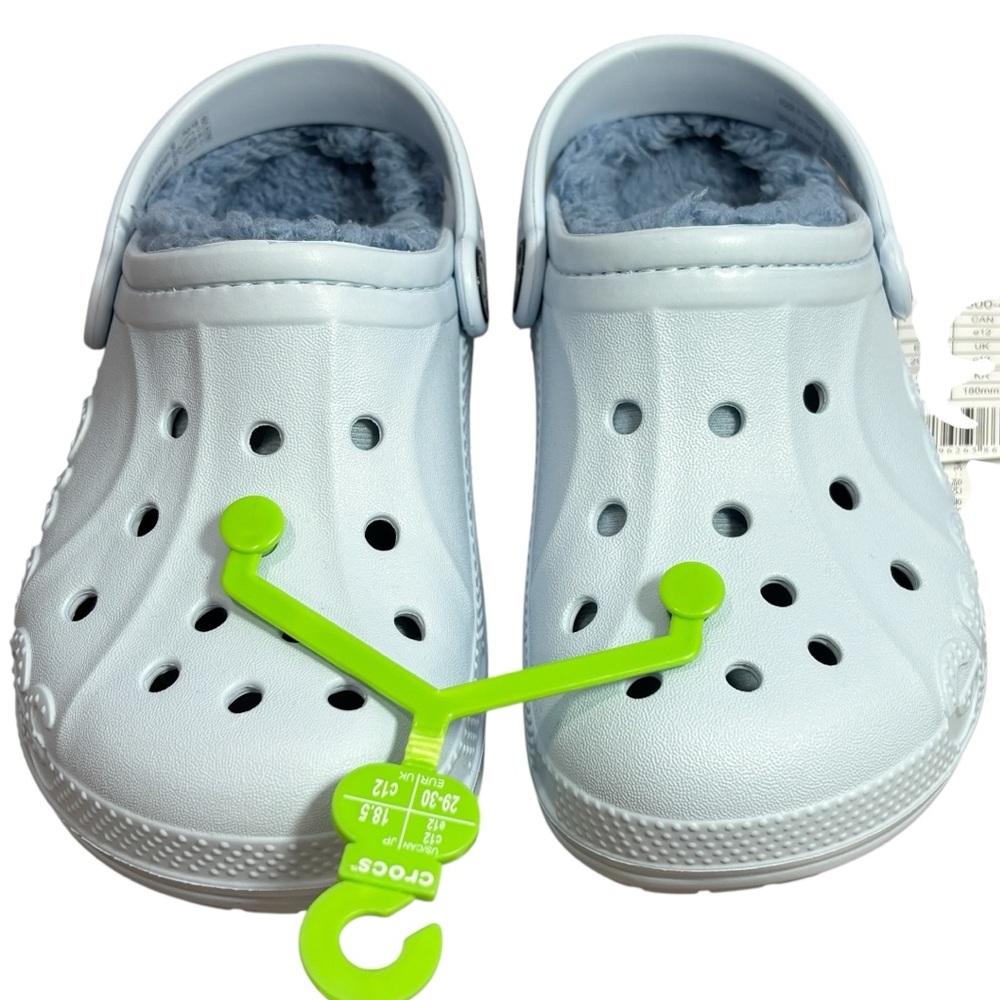 Crocs Kids Baya Lined Clog - size‎ 12 NEW - Picture 2 of 9